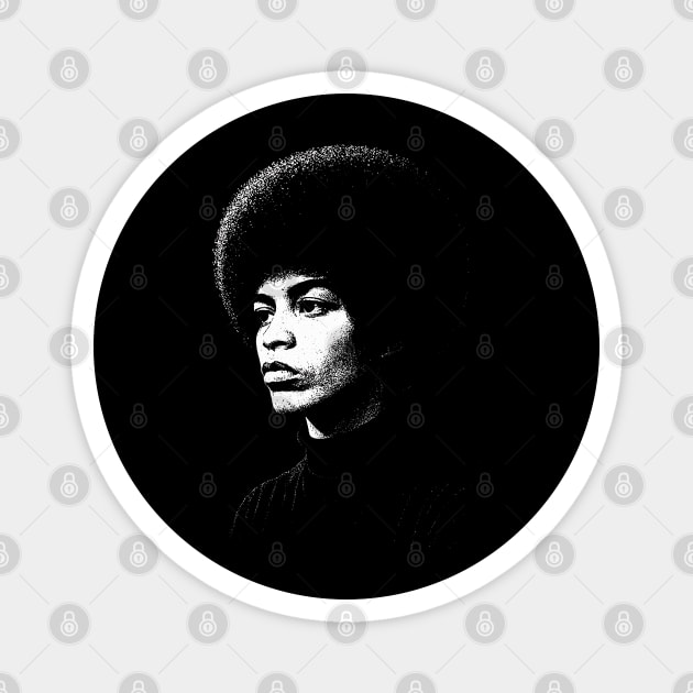 Angela Davis, Civil Rights Activist Magnet by UrbanLifeApparel